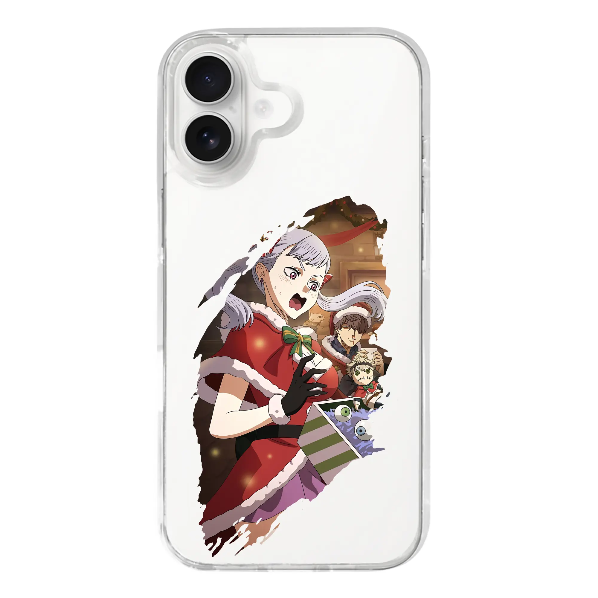 ブラッククローバー グッズ ノエル・シルヴァ - iPhone 17シリーズ 透明スマホケース – 薄型・耐衝撃・精密フィット保護カバー